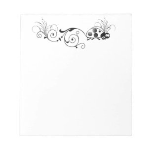 Bloc-note Coccinelle avec queue amusante