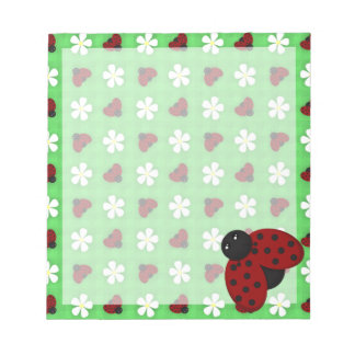 Bloc-note Coccinelles et Pâquerettes