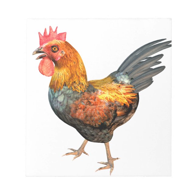 Bloc-note Cockerel Rooster (Devant)
