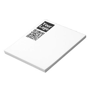 Bloc-note Code QR modifiable et logo ou image de votre entre