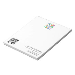 Bloc-note Code QR personnalisé pour votre entreprise