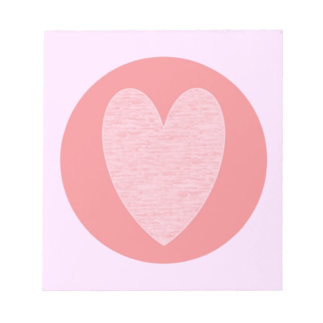 Bloc-note Coeur 3 (Devant)