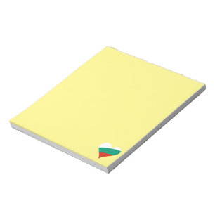 Bloc-note Coeur bulgare