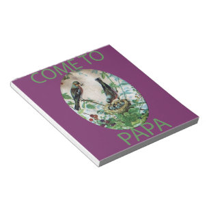 Bloc-note Coeurs affamés : Papa's got food !