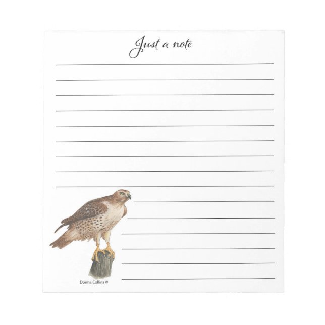 Bloc-note Collection Hawk Note Pad (Devant)