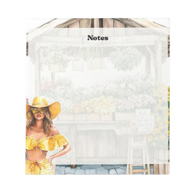 Bloc-note Collection Notes d'été (Devant)