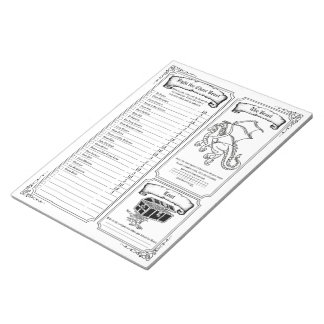 Bloc-note Combattre la bête de corvée (Remplir)