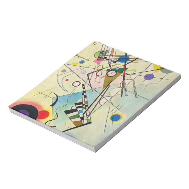 Bloc-note Composition 8, 1923 par Wassily Kandinsky (Tourné)