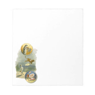 Bloc-note Comptine vintage de Mère l'Oie Hey Diddle