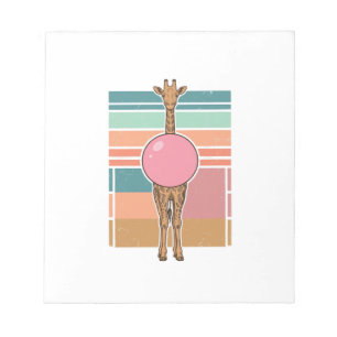Bloc-note Conception de chemise de gravure de chewing-gum de