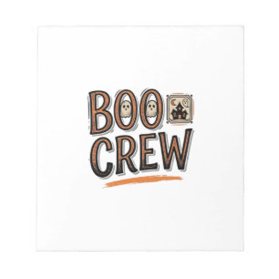 Bloc-note Conception de chemise de gravure Halloween vintage