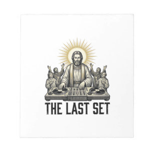 Bloc-note Conception de chemise vintage religieux DJ The Las