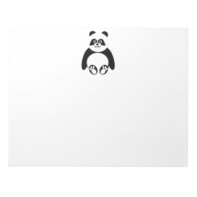 Bloc-note Conception de Panda (Devant)