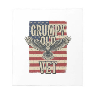 Bloc-note Conception de T-shirt de drapeau d'aigle patriotiq