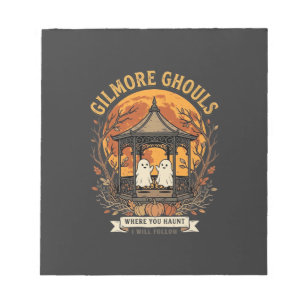 Bloc-note Conception de tonnelle fantôme Halloween Gilmore G
