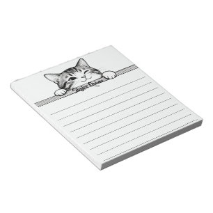 Bloc-note Conception minimaliste de chaton mignon - CHAT 2