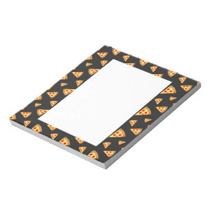Bloc-note Cool et fun pizza tranches motif