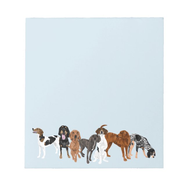 Bloc-note Coonhounds (Devant)