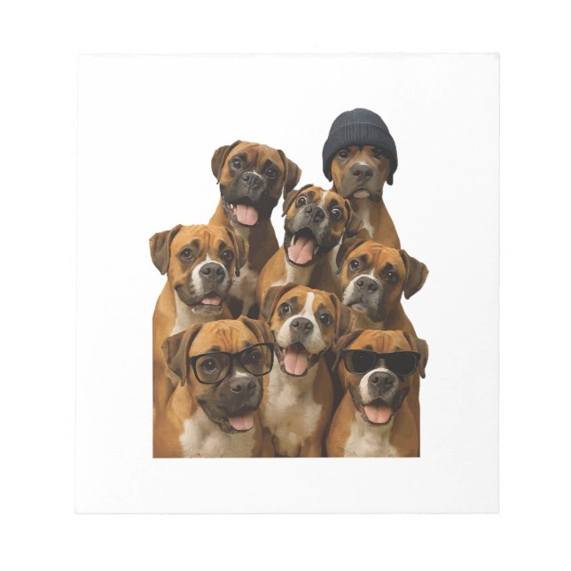 Bloc-note Copie Boxer (Devant)