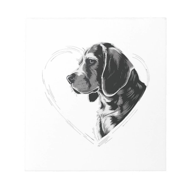 Bloc-note Copie Copie de Beagle (Devant)