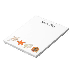 Bloc-note Coquillages