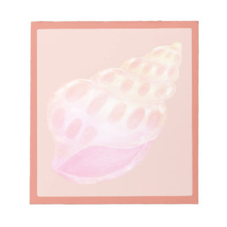Bloc-note Coquille Rose 3