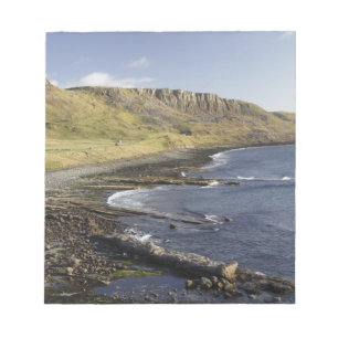 Bloc-note Côte à Duntulm, île de Skye, Écosse, United