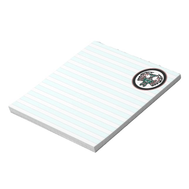 Bloc-note Côte Pacifique Nord-Ouest Haida Art Thunderbird (Tourné)