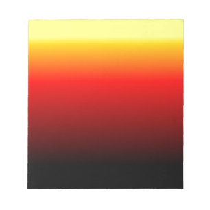 Bloc-note Couché de soleil Ombre