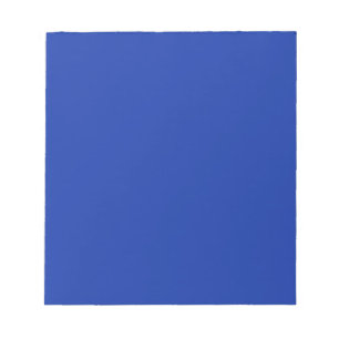 Bloc-note couleur bleu égyptien