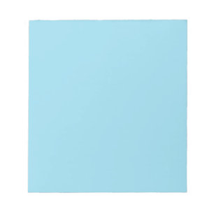 Bloc-note Couleur solide bleu pastel