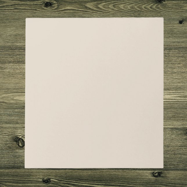 Bloc-note Couleur solide en lin naturel (Créateur téléchargé)