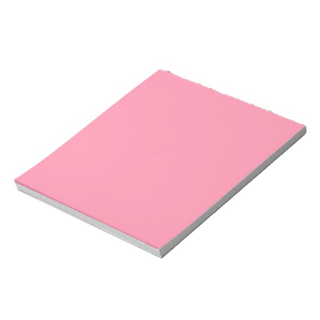 Bloc-note Couleur solide rose Baker-Miller (Tourné)
