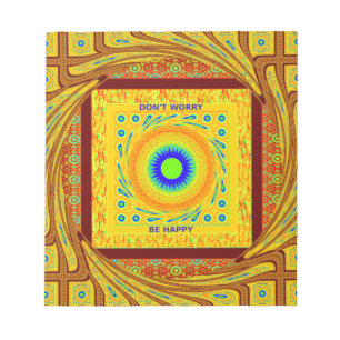Bloc-note Couleur traditionnelle rouge or