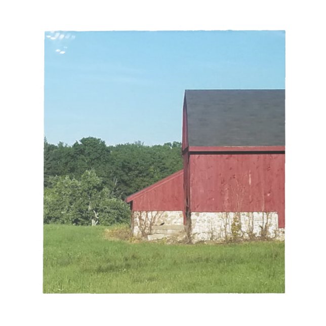 Bloc-note Country Barn (Devant)