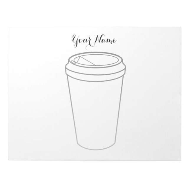 Bloc-note Coupe de café (Papier to-Go) (Devant)