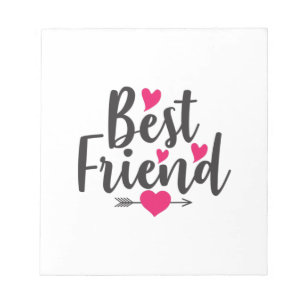 Bloc-note Couple Art Heart Best Friend
