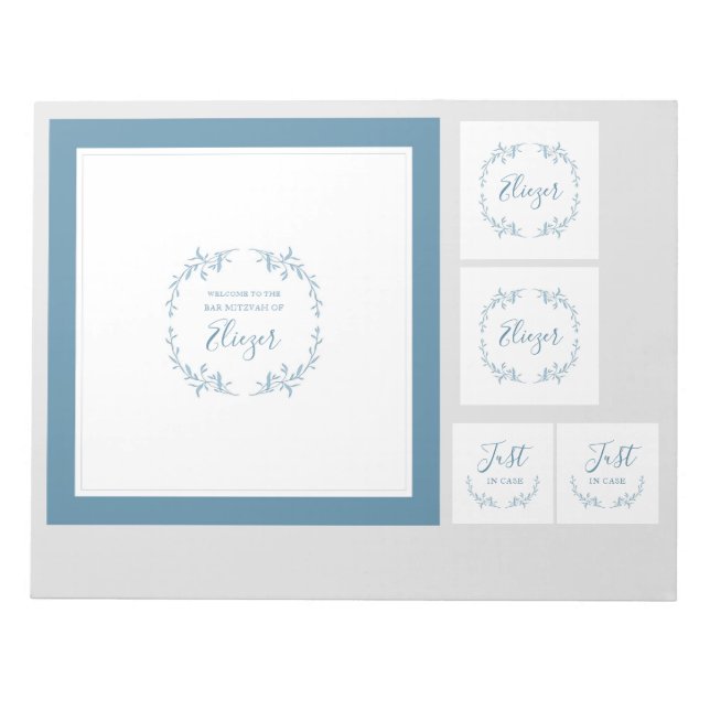 Bloc-note Couverture personnalisée de la boîte d'hôte (Devant)