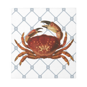 Bloc-note Crabe nautique