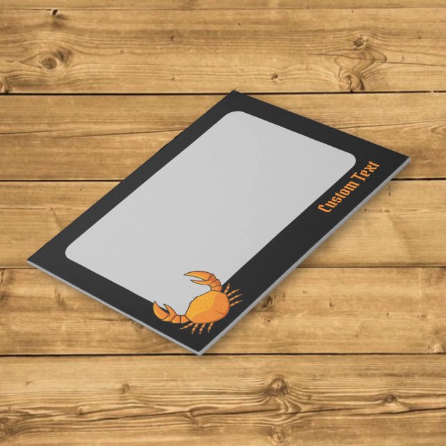 Bloc-note Crabe orange (Créateur téléchargé)