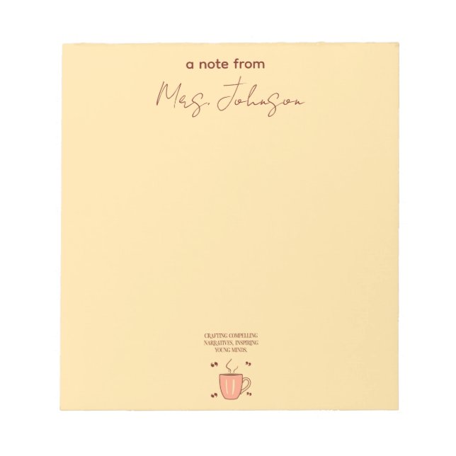 Bloc-note Crafting Compelling Narratives, Inspiring Minds (Devant)