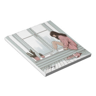 BLOC-NOTE CRÉATIVE NOOTBOOK CUTE GIRL