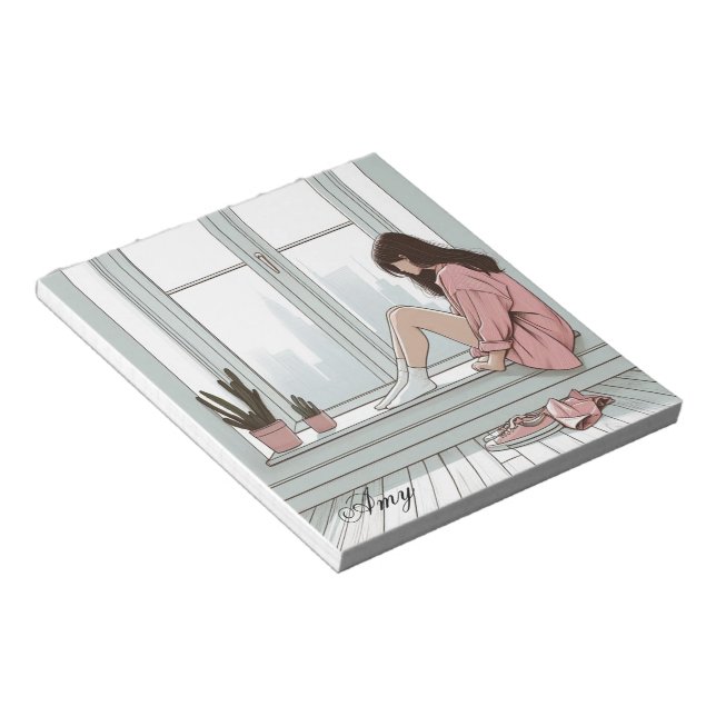 BLOC-NOTE CRÉATIVE NOOTBOOK CUTE GIRL (Incliné)