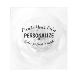 Bloc-note Créez les vôtres