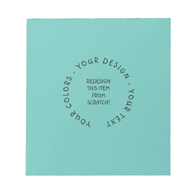 Bloc-note Créez votre propre (Devant)