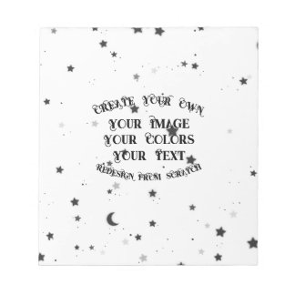 Bloc-note Créez votre propre personnalisation personnalisée