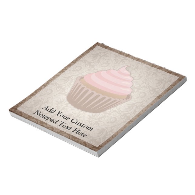 Bloc-note Cupcake rose/Brown (Tourné)