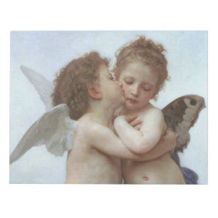 Bloc-note Cupid and Psyche as children - William Bouguereau