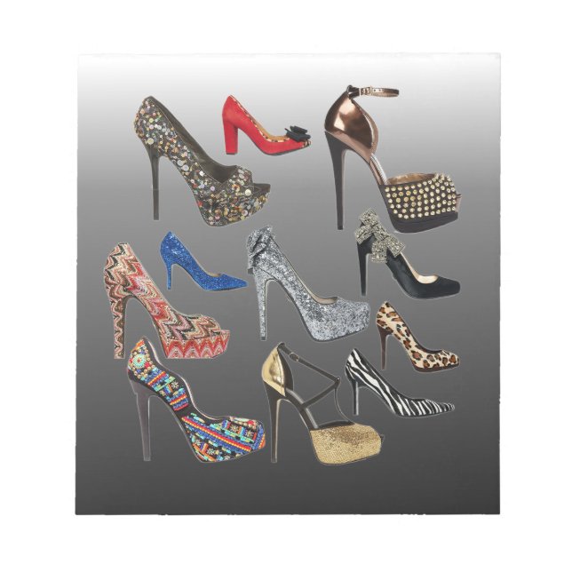 Bloc-note Customize de Shoe High Heels (Devant)