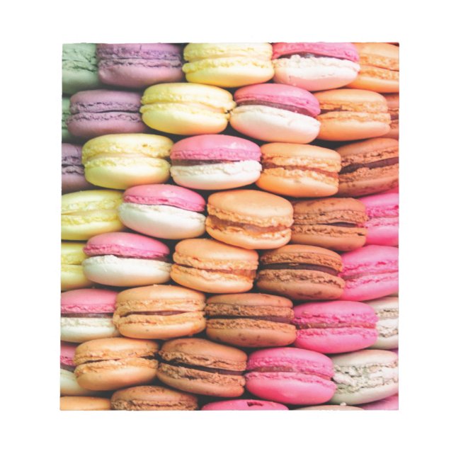 Bloc-note Cute French Macaron Cookies (Devant)
